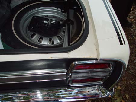 xxxxxxxxx Rear panel paint lines xxxxxxxxx...